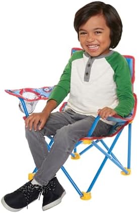 Paw Patrol Kids Camping Chair, Camp Fold N Go Chair with Carry Bag