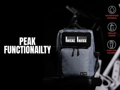 WOLFpak 15L Backpack - Nightshade - Slim Everyday Carry Backpack for Men & Women, Water-Resistant Minimalist Daypack for Laptop & Travel