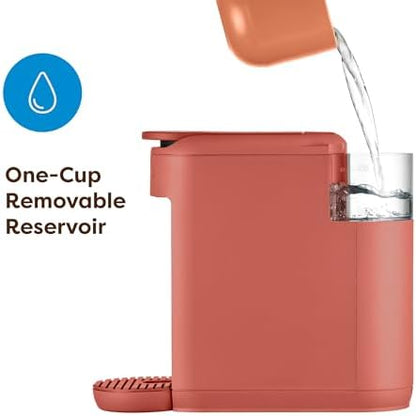Keurig K-Mini Mate Single Serve K-Cup Pod Coffee Maker, Brews Up to 12 oz Cup, Compact Portable Coffee Machine for Small Spaces, Great for Dorms & Offices, Red Rocks