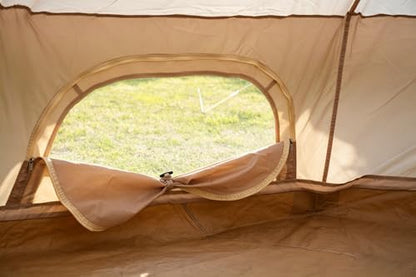 Pop Up Yurt Cabin Tent Waterproof Large Family 4-8 Person Easy Set