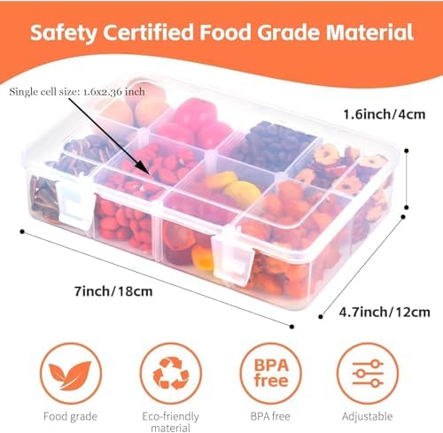 2 Pcs Snack Box Container for Kids,
