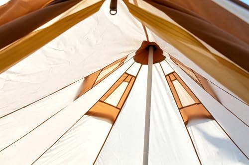 Pop Up Yurt Cabin Tent Waterproof Large Family 4-8 Person Easy Set