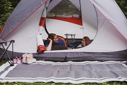 ALPS Mountaineering Sidekick Portable Stool or Side Table – Ultra Lightweight 2 lb Folding Camp Furniture with 200 lb Capacity, Aluminum Frame for Camping, Tailgating, RV & Patio