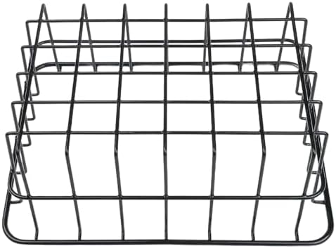Coated Steel Wire Cooler Basket 32 Qt -Light Coolers, Storage Insert with Divider Compatibility Camping and Tailgating, 11.5x8.5x4.5 Inches
