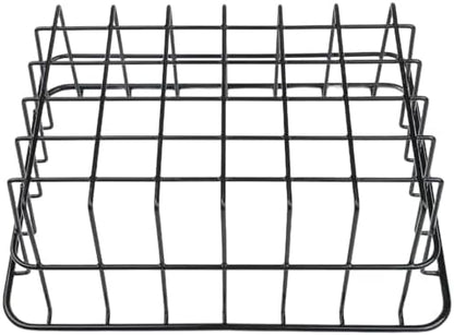 Coated Steel Wire Cooler Basket 32 Qt -Light Coolers, Storage Insert with Divider Compatibility Camping and Tailgating, 11.5x8.5x4.5 Inches