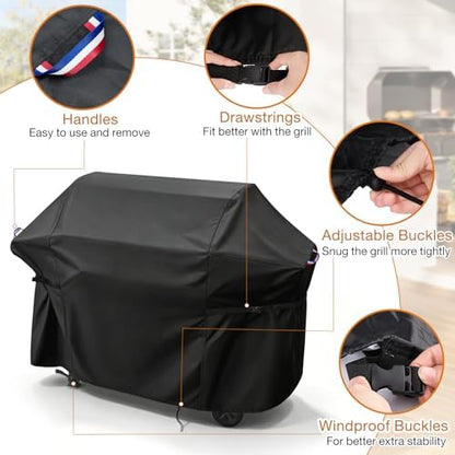 65x30 Grill Cover for Expert Grill 3 Burner Gas & Charcoal Combo BBQ Grill