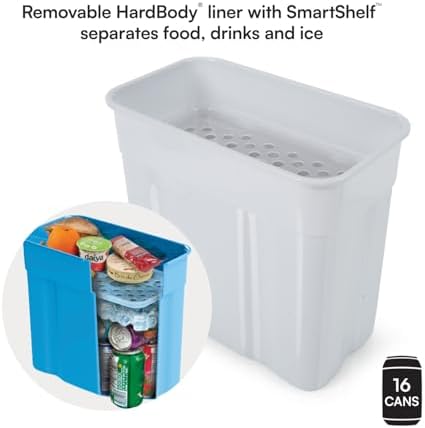 Titan Zipperless HardBody Cooler, Keeps Ice 2 Days