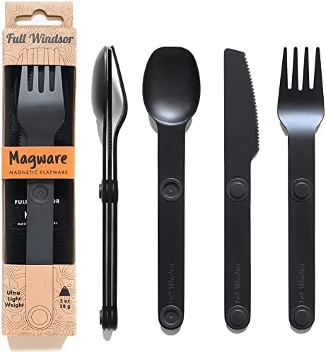 FULL WiNDSOR - MAGWARE Magnetic Travel Camping Cutlery Utensils Set