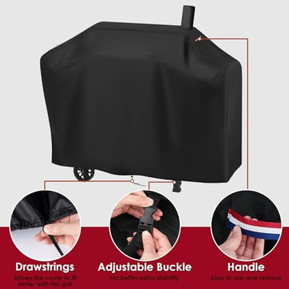 Grill Cover for Royal-Gourme-t CC1830T 30" Barrel Charcoal Grill