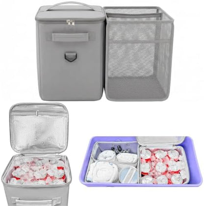 2-in-1 Bag Organizer Insert Beach Cooler Suitable for Oversize Beach Bag