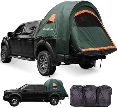 LIBERRWAY Truck Bed Tent, 6.4-6.7 FT Pickup Truck Tent for 2 Person