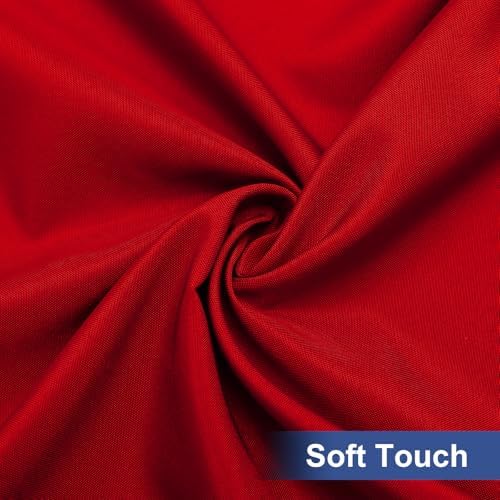 homing Rectangle Table Cloth Cover 6 Foot Red Elastic Fitted Tablecloth