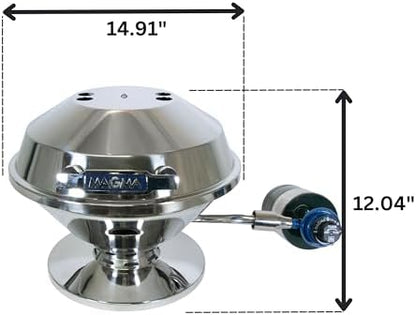 Magma C10-105-MB Blue Beach Fire Gas Grill | Portable Stainless Steel
