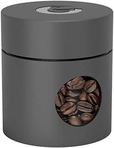 Coffee Gator Mini Coffee Canister- 4oz Borosilicate Glass