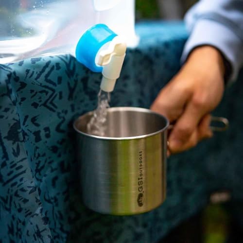GSI Outdoors Glacier Stainless Bottle Cup, Large, 24 fl oz, Camp Cup