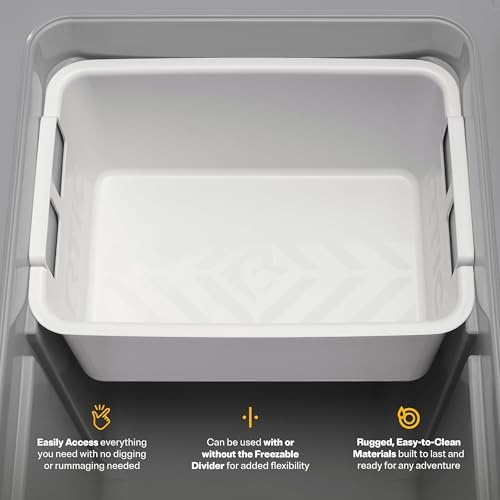 RTIC Ultra-Light Cooler Dry Goods Basket Tray Insert Accessories Perfect for Organization