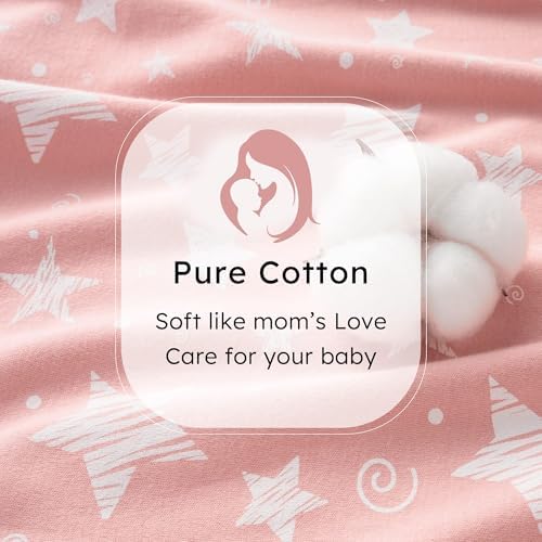 Baby Sleep Sack 0-6 Months 0.5 Tog Soft Sleeping Bag 100% Cotton