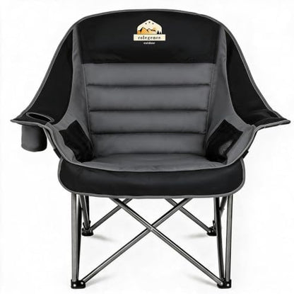 Colegence Oversized Camping Chair for Adults, Padded Lawn Chair 1 Pack