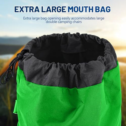 48" Large Camping Chair Bag Replacement, Folding Chairs Bag, Green