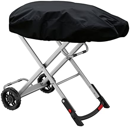 ZJYWSCH Grill Cover for Weber Traveler Portable Gas Grill 9010001 Weber Traveler Grill Cover Heavy Duty Waterproof for Razor Griddle GGC2030M Coleman Roadtrip X-Cursion