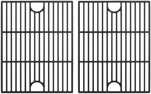 17" Grill Grates Replacement Parts for Nexgrill 4-Burner 720-0830H 720-0783E Nexgrill Replacement Parts 5 Burner 720-0888N 720-0888 720-0697, Grill Parts for Kenmore, Uniflame and More
