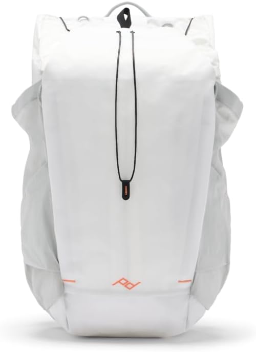 Peak Design Outdoor Backpack 25L, Cloud, Compact and Lightweight Frameless Daypack, Ultra Cinch Roll-Top Design, Ideal for Day Hikes, Camera Carry and Commuting, Versatile Backpack for Men and Women
