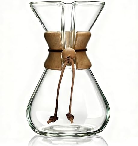 AGOGO Pour Over Coffee Maker Set, 40oz Classic Style, 304 Stainless Filter