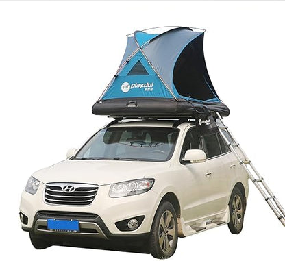 2 Person Inflatable Car Roof Top Tent with Pump,4 Season Waterproof and Sun Resitant Camping Dome Camping Tents for SUV, Truck and Universal Car Tent,Easy Setup
