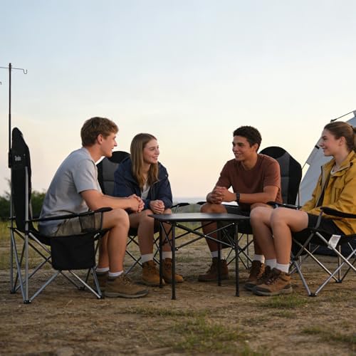 OUTSIDER High Back Camping Chair 2 Pack, 400lb Capacity