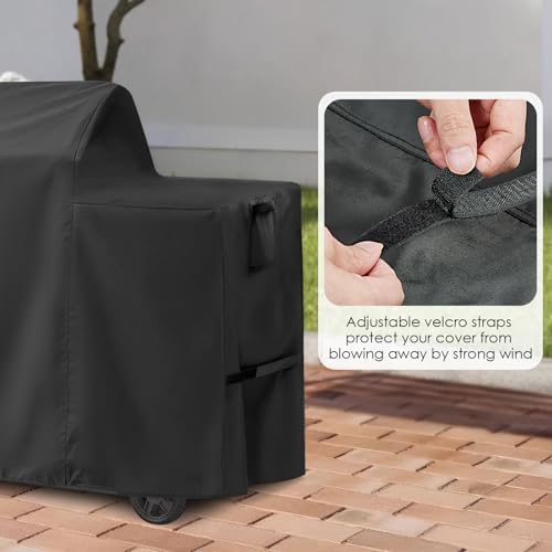 600D Waterproof Grill Cover for Traeger Woodridge 51x27x46