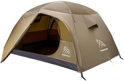 Camping Tent 2 Person, Backpacking Tent, 20D Nylon/Taffeta PU3000mm