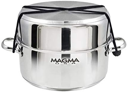 Magma A10-363-2-IND 7 Piece Stainless Steel Non-Stick Nesting Cookware Set
