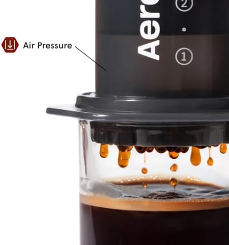 AeroPress Original Coffee Press, French Press, Pour-Over & Espresso Style