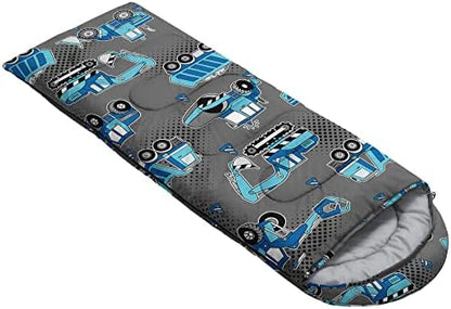 Axolotl Unicorn Sleeping Bag for Kids Boys Girls–Lightweight Warm Cold Weather Sleeping Bags,Waterproof Portable Sleeping Bag with Compression Sack for Camping Backpacking Outdoor Indoor