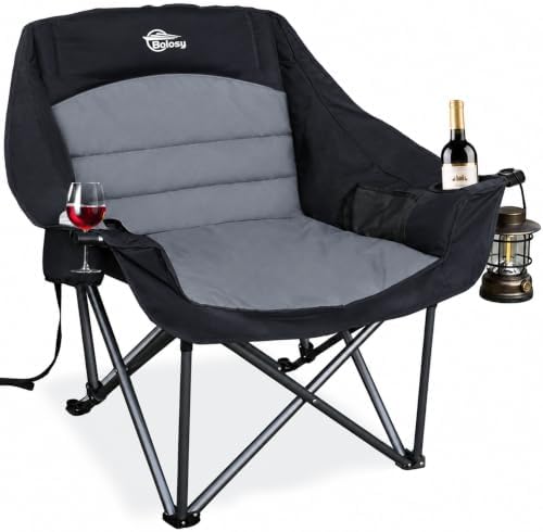 Oversized Camping Chairs for Adults Heavy Duty