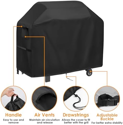 Grill Cover for Blackstone Pro Series 2 Burner Grill 22" Griddle