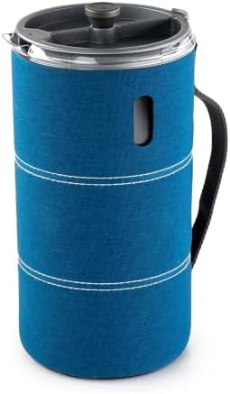 GSI Outdoors JavaPress, 50 fl oz, Insulated French Press, Blue