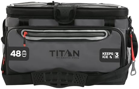Titan Zipperless HardBody Cooler, Keeps Ice 2 Days
