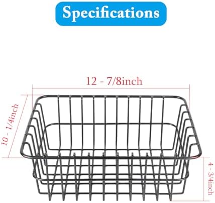 Cooler Basket for RTIC 52/72Qt Ultra-Light Wheeled Coolers,Inside Dry-Goods Basket fits Coleman 54 Qt Steel Belted/Ninja FrostVault Cooler,Stainless Steel Wire Rack