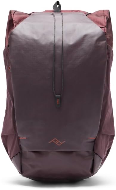 Peak Design Outdoor Backpack 25L, Eclipse, Compact and Lightweight Frameless Daypack, Ultra Cinch Roll-Top Design, Ideal for Day Hikes, Camera Carry and Commuting, Versatile Backpack for Men and Women
