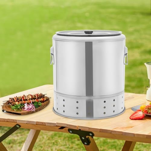Portable Charcoal Grill, Medium-20 Skewers