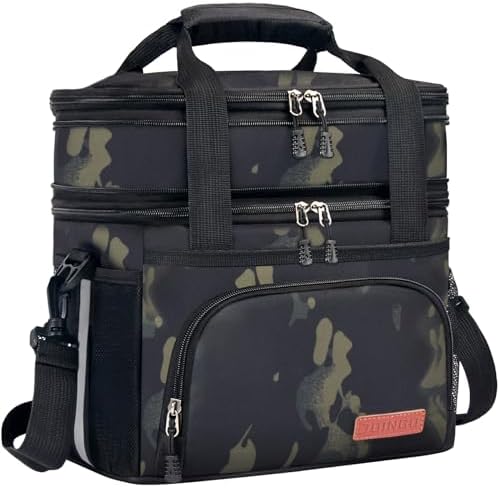 JOINGO Tactical Lunch Box for Men/Women, 16L Expandable Insulated Lunch Bag