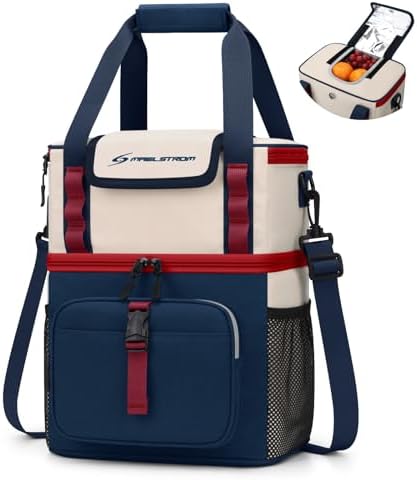 Maelstrom Insulated Lunch Bag, Leakproof Lunch Box with Quick Access Lid