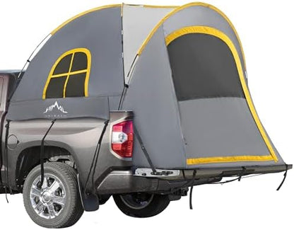 GoHimal Pickup Truck Bed Tent, 6.5FT Truck Tent for Camping（Gray）