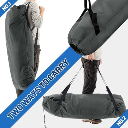 48" Large Camping Chair Bag Replacement, Folding Chairs Bag, Grey