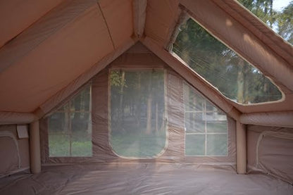 Pop Up Yurt Cabin Tent Waterproof Large Family 4-8 Person Easy Set