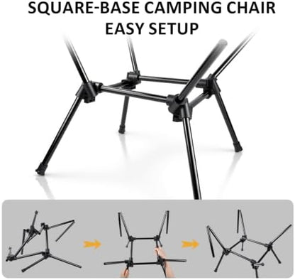Portable Camping Chair Lightweight Foldable Outdoor Chair