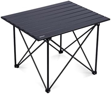 WildCall Ultralight Camping Table, Compact Aluminum Folding Beach Table