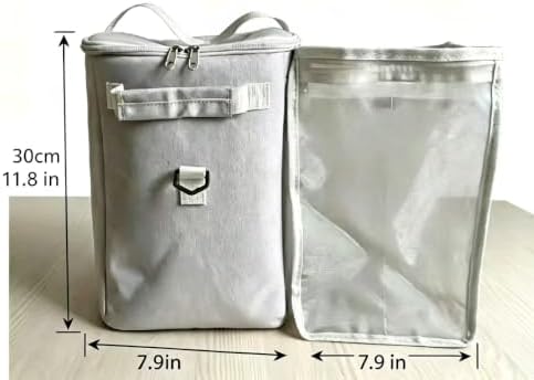 2-in-1 Cooler Organizer Insert, Leakproof Insulated Liner for Hole Tote