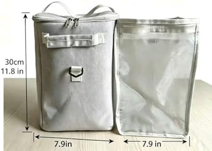 2-in-1 Cooler Organizer Insert, Leakproof Insulated Liner for Hole Tote